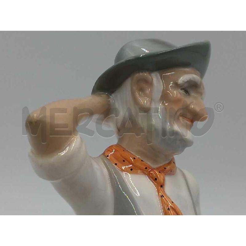 STATUA ANZIANO CON BOTTE VIBI EP. LENCI H.29 CM | Mercatino dell'Usato Moncalieri bengasi 3