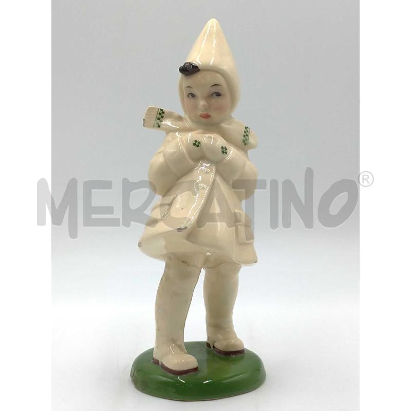 STATUA BIGI EP. LENCI BIMBA CAPPOTTO ROTTA H.28 CM | Mercatino dell'Usato Moncalieri bengasi 1