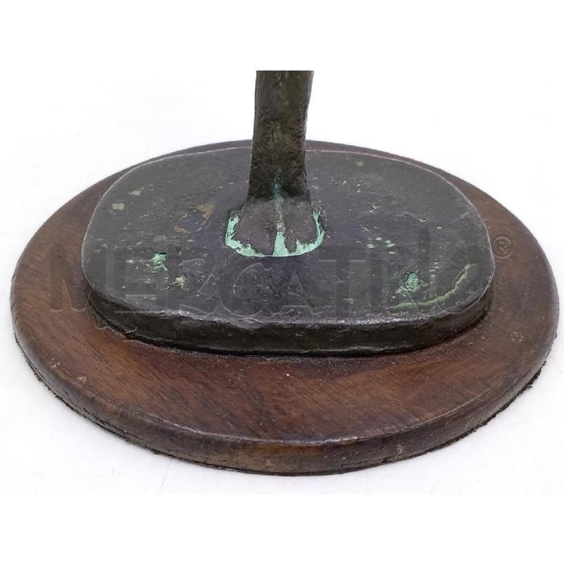 STATUA BRONZO L'OMBRA DELLA SERA H.38 | Mercatino dell'Usato Moncalieri bengasi 2