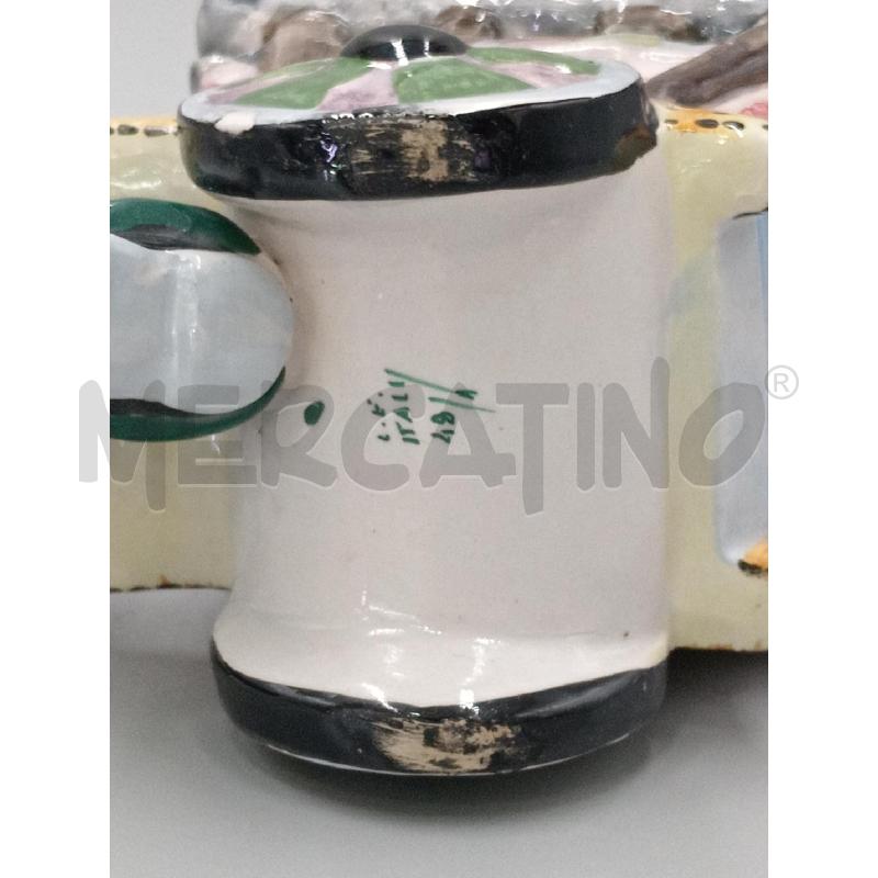 STATUA CERAMICA BIMBO CON CARETTO | Mercatino dell'Usato Moncalieri bengasi 5