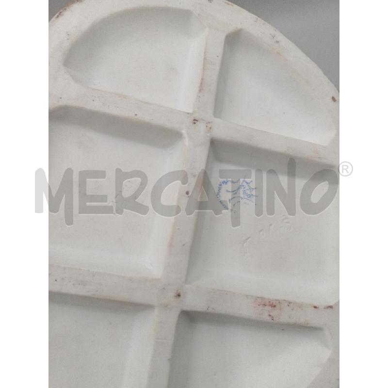 STATUA CERAMICA CAPODIMONTE ITALY VECCHIETTO BARBONE C/UCCELLINI  | Mercatino dell'Usato Moncalieri bengasi 5