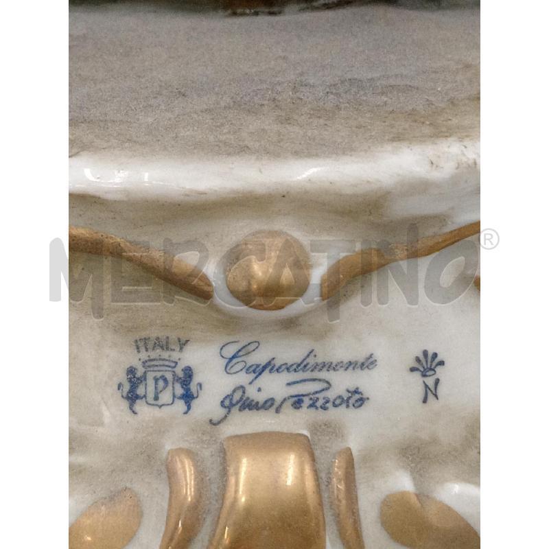 STATUA CERAMICA GINO PEZZATO CM 29 DAMA CON FIORI | Mercatino dell'Usato Moncalieri bengasi 3