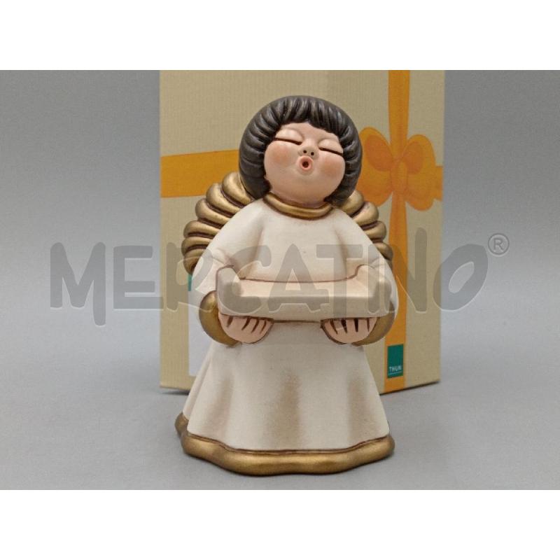 STATUA CERAMICA THUN ANGIOLETTO C/CALENDARIO E SCATOLA GALLERIA  | Mercatino dell'Usato Moncalieri bengasi 1