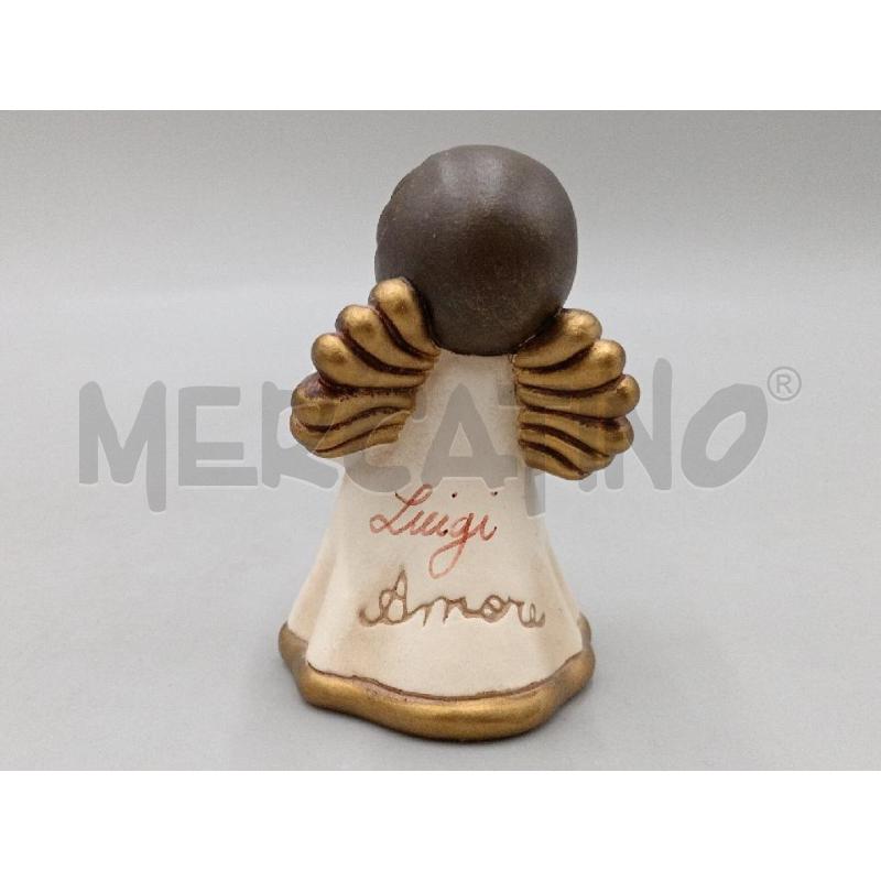STATUA CERAMICA THUN ANGIOLETTO C/CUORE ROSSO  | Mercatino dell'Usato Moncalieri bengasi 3