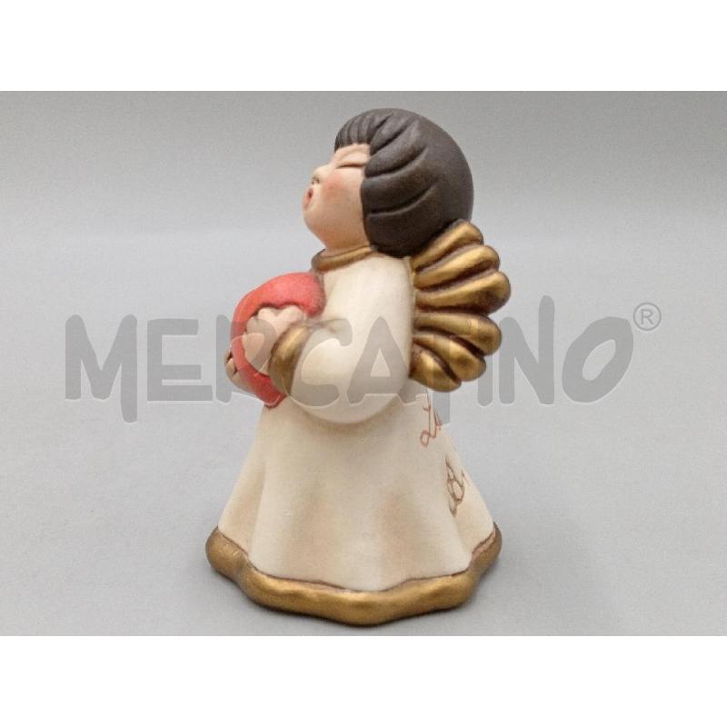 STATUA CERAMICA THUN ANGIOLETTO C/CUORE ROSSO  | Mercatino dell'Usato Moncalieri bengasi 4