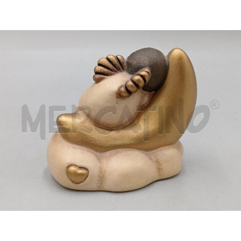 STATUA CERAMICA THUN ANGIOLETTO S/LUNA DORMIENTE SCRITTA SIMONE  | Mercatino dell'Usato Moncalieri bengasi 3
