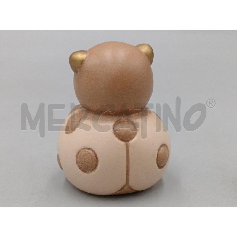 STATUA CERAMICA THUN COCCINELLA SORRIDENTE  | Mercatino dell'Usato Moncalieri bengasi 3