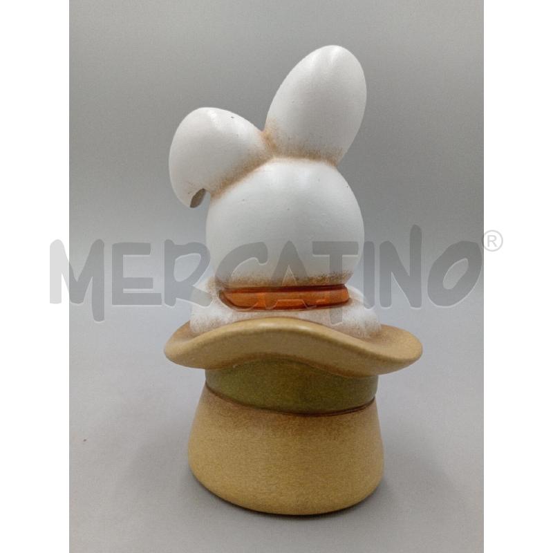 STATUA CERAMICA THUN CONIGLIETTO CHE ESCE DAL CAPPELLO | Mercatino dell'Usato Moncalieri bengasi 3