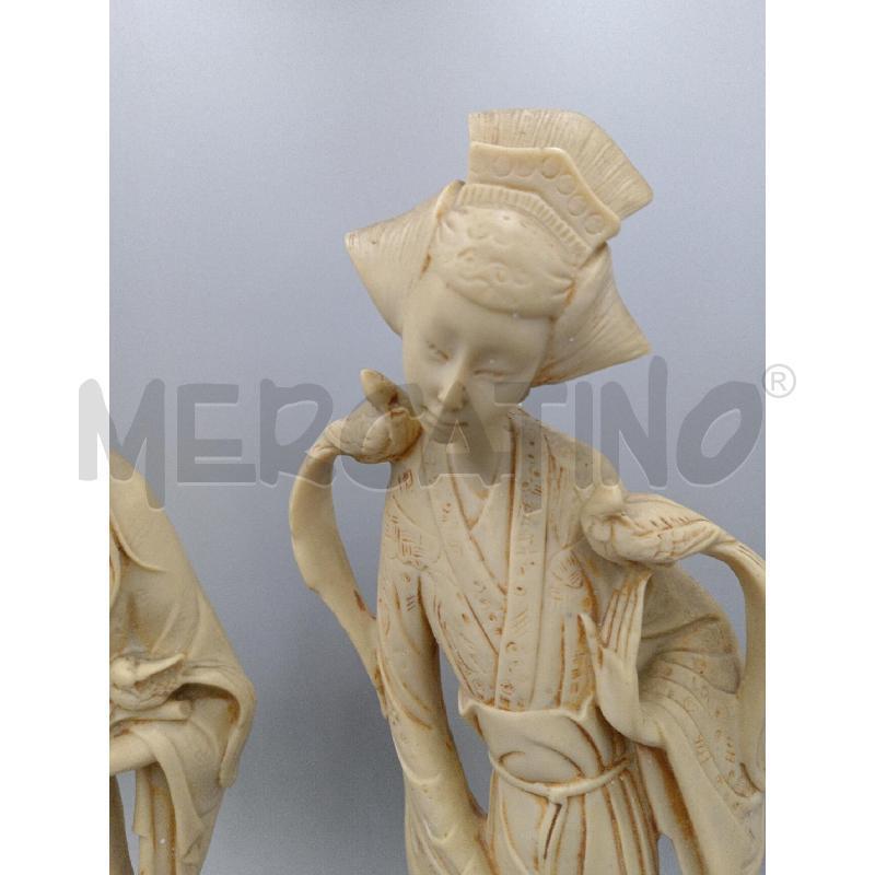 STATUA COPPIA CINESI RESINA | Mercatino dell'Usato Moncalieri bengasi 3