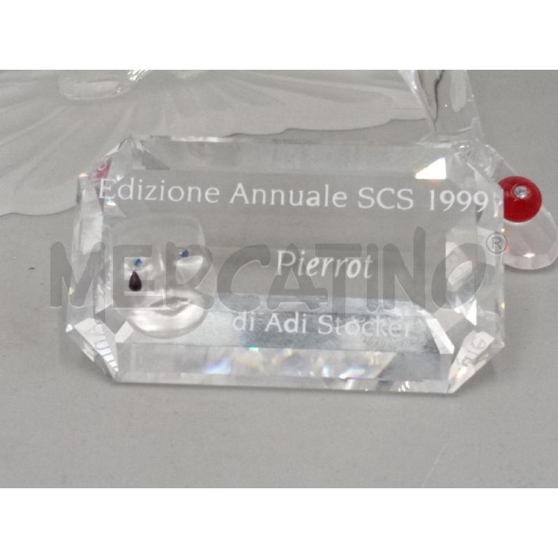 STATUA CRISTALLO SWAROVSKI PIERROT EDIZIONE ANNUALE C/SCATOLE | Mercatino dell'Usato Moncalieri bengasi 3