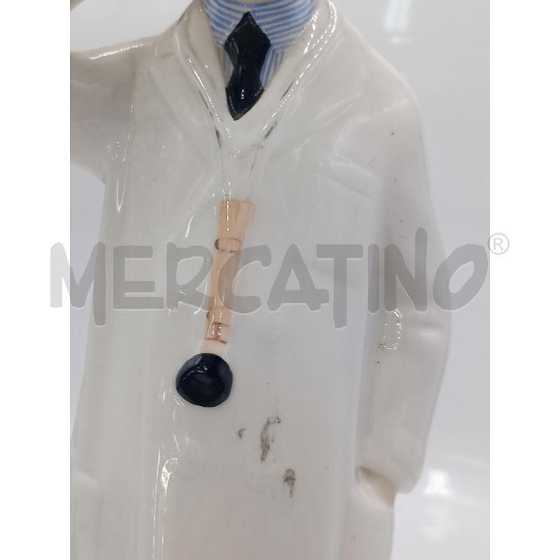 STATUA DOTTORE VIBI CERAMICA H.34 | Mercatino dell'Usato Moncalieri bengasi 4