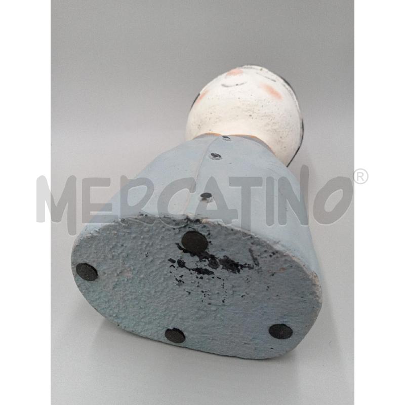 STATUA GESSO PESANTE BANBINO SORRIDENTE PORTA VASO  | Mercatino dell'Usato Moncalieri bengasi 5