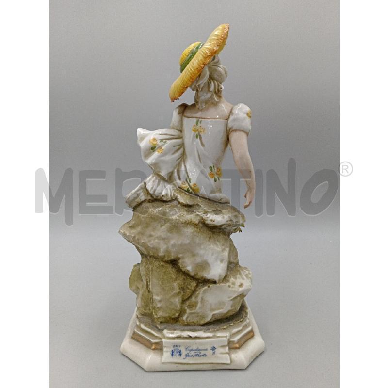 STATUA GINO PEZZATO DAMA CON CAPPELLO CM 27 | Mercatino dell'Usato Moncalieri bengasi 3