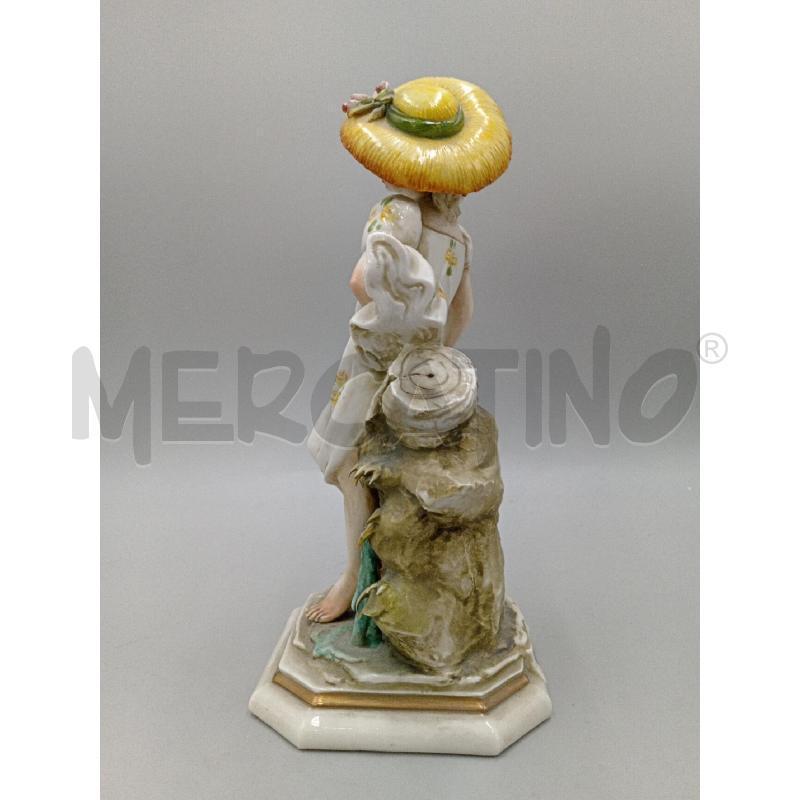 STATUA GINO PEZZATO DAMA CON CAPPELLO CM 27 | Mercatino dell'Usato Moncalieri bengasi 4