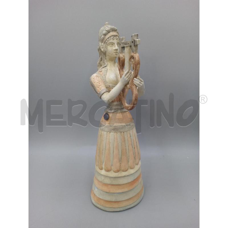 STATUA GRECA SUONATRICE DI CETRA | Mercatino dell'Usato Moncalieri bengasi 1