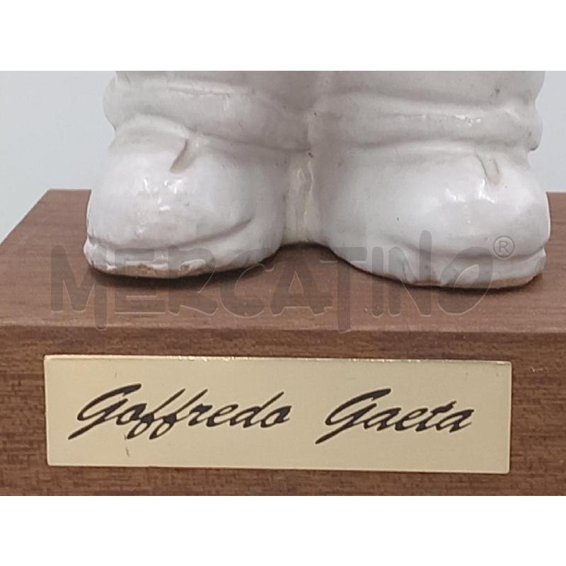 STATUA IL PAZIENTE GOFFREDO GAETA CM 22 | Mercatino dell'Usato Moncalieri bengasi 2