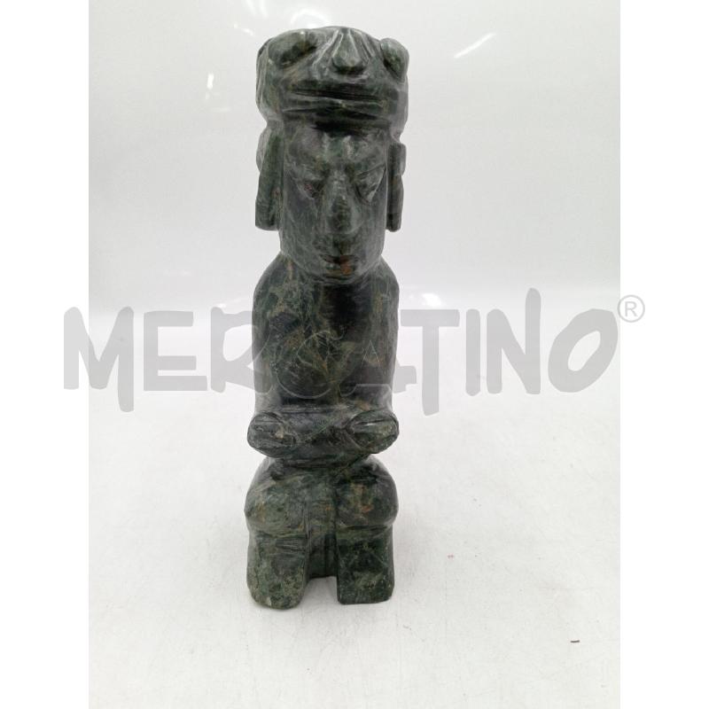 STATUA PIETRA VERDE INCA H.20 | Mercatino dell'Usato Moncalieri bengasi 1