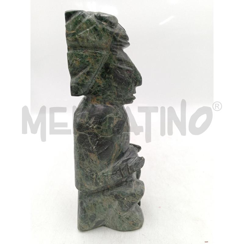 STATUA PIETRA VERDE INCA H.20 | Mercatino dell'Usato Moncalieri bengasi 2