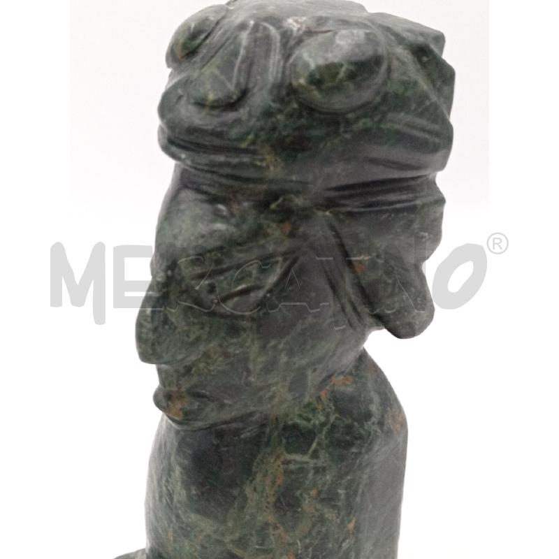 STATUA PIETRA VERDE INCA H.20 | Mercatino dell'Usato Moncalieri bengasi 5