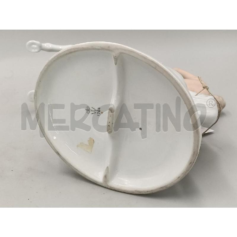 STATUA PORCELLANA W RESTAURATA H. 25 | Mercatino dell'Usato Moncalieri bengasi 4