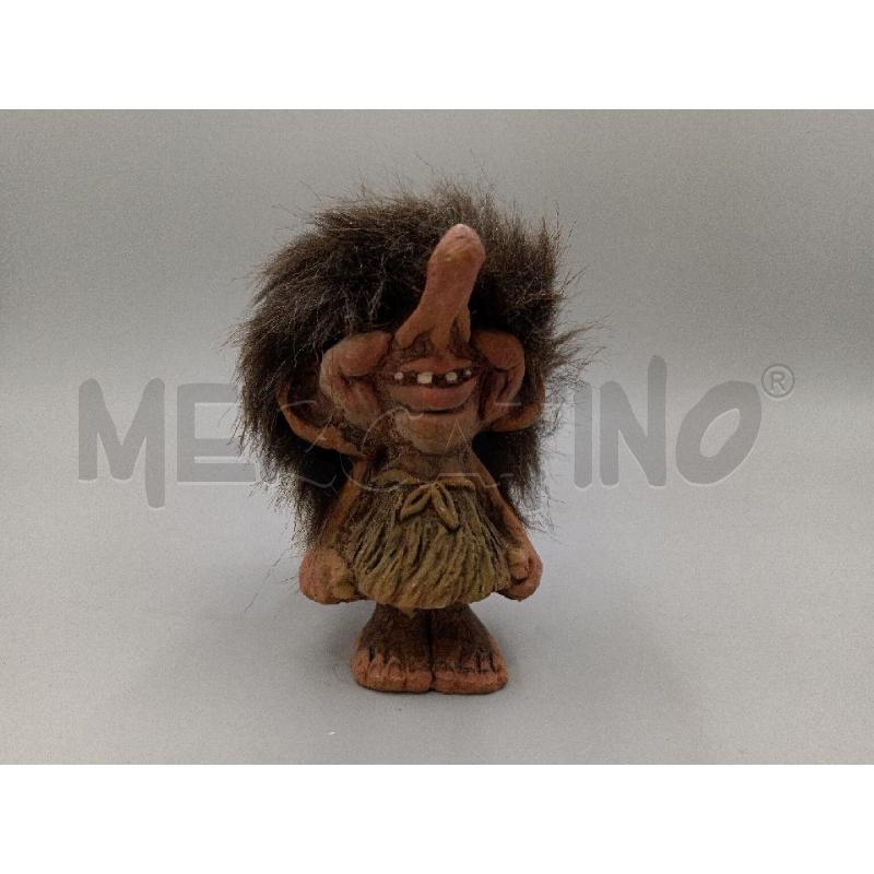 STATUA RESINA NY FORM TROLL PICCOLO SORRIDENTE  | Mercatino dell'Usato Moncalieri bengasi 1