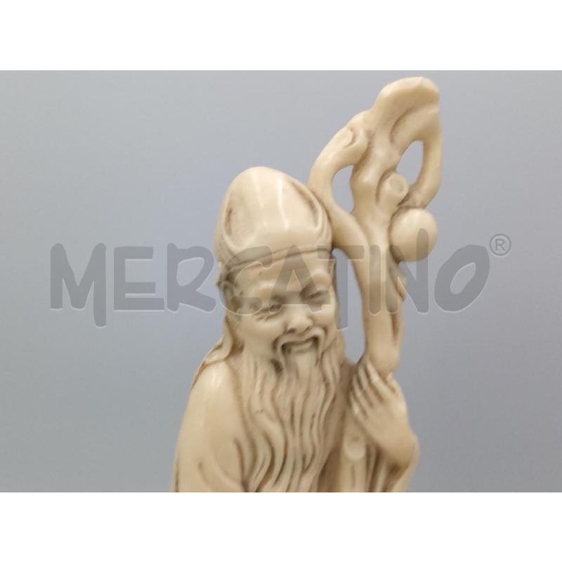 STATUA SAGGIO CINESE RESINA | Mercatino dell'Usato Moncalieri bengasi 2