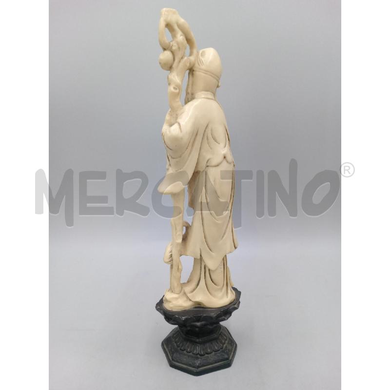STATUA SAGGIO CINESE RESINA | Mercatino dell'Usato Moncalieri bengasi 4