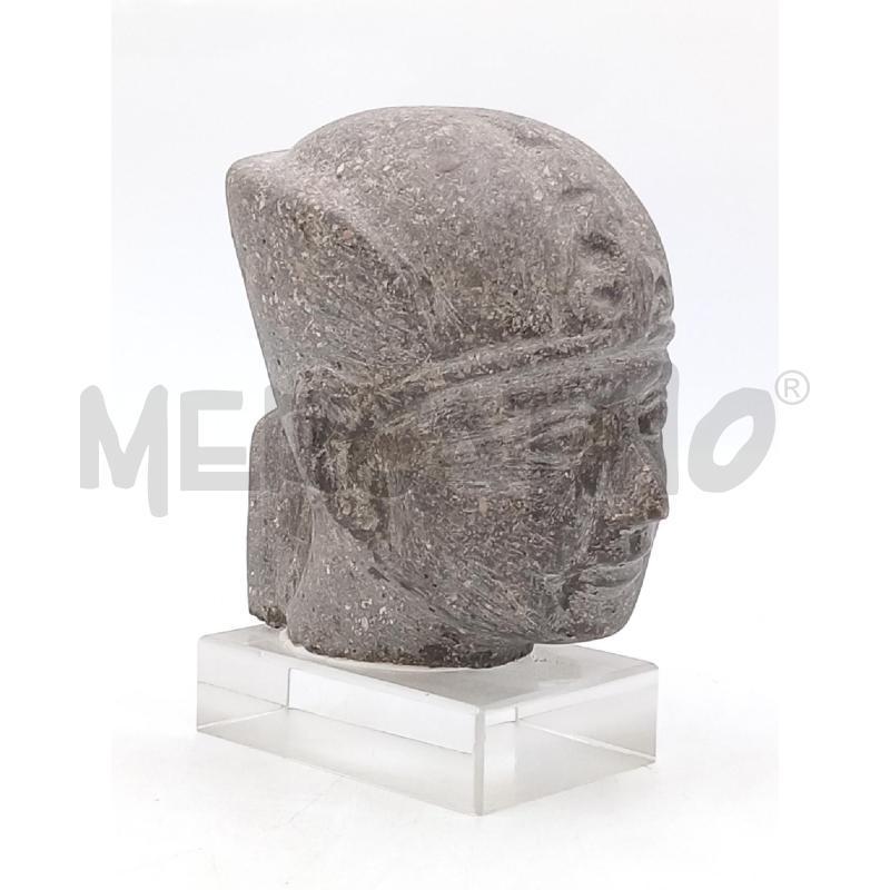 STATUA TESTA FARAONE PIETRA GRANITICA | Mercatino dell'Usato Moncalieri bengasi 2