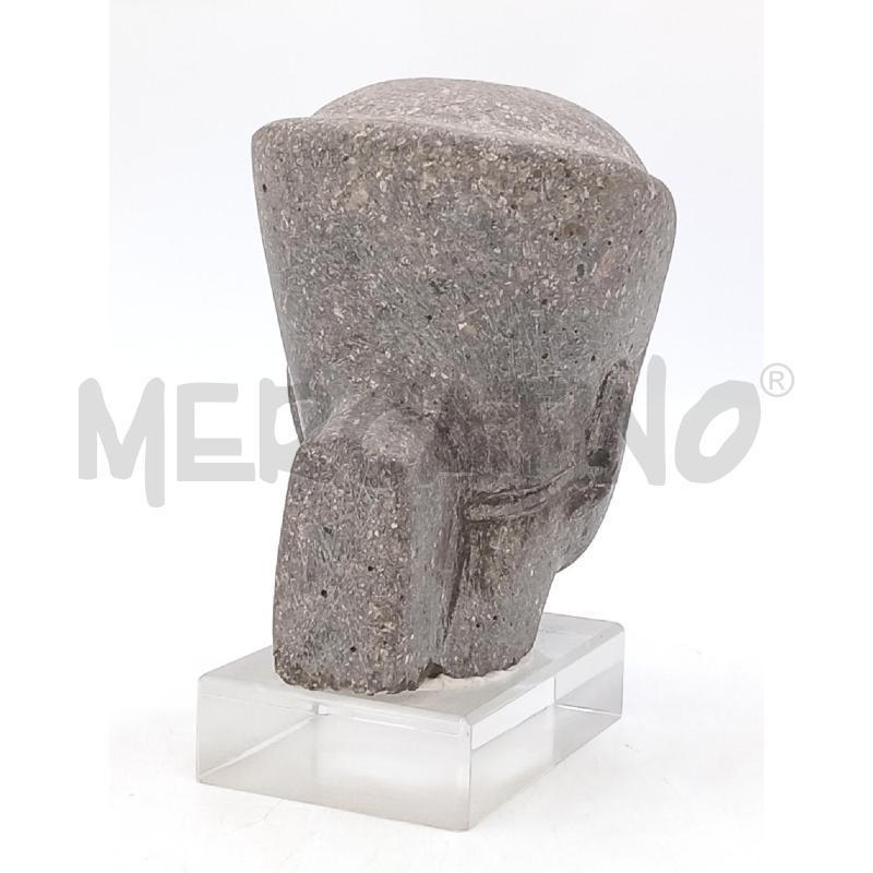 STATUA TESTA FARAONE PIETRA GRANITICA | Mercatino dell'Usato Moncalieri bengasi 3