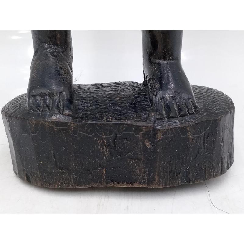 STATUA TRIBALE EBANO CM 51 | Mercatino dell'Usato Moncalieri bengasi 4