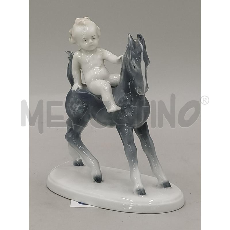 STATUETTA BIMBO PORCELLANA ILMENAU H. 15 | Mercatino dell'Usato Moncalieri bengasi 1