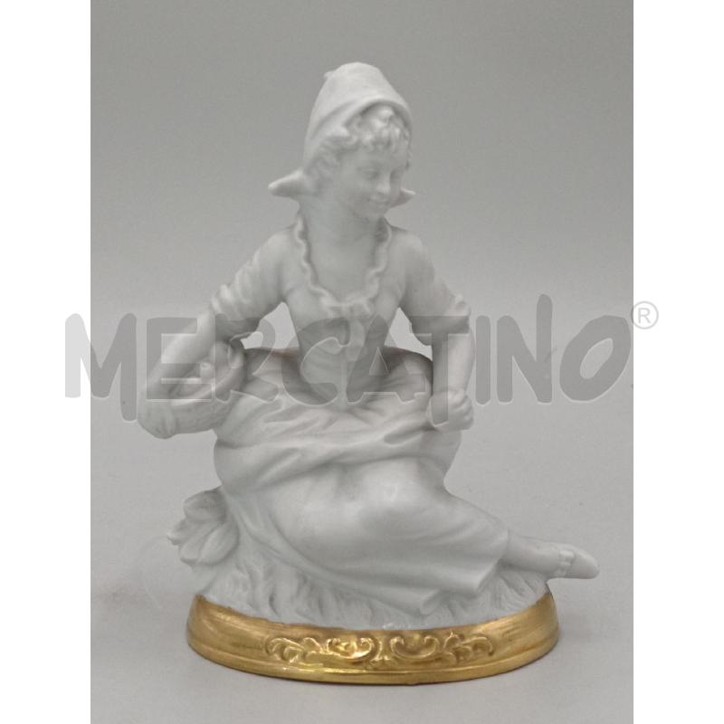 STATUETTA CAPODIMONTE BISQUIT  | Mercatino dell'Usato Moncalieri bengasi 1