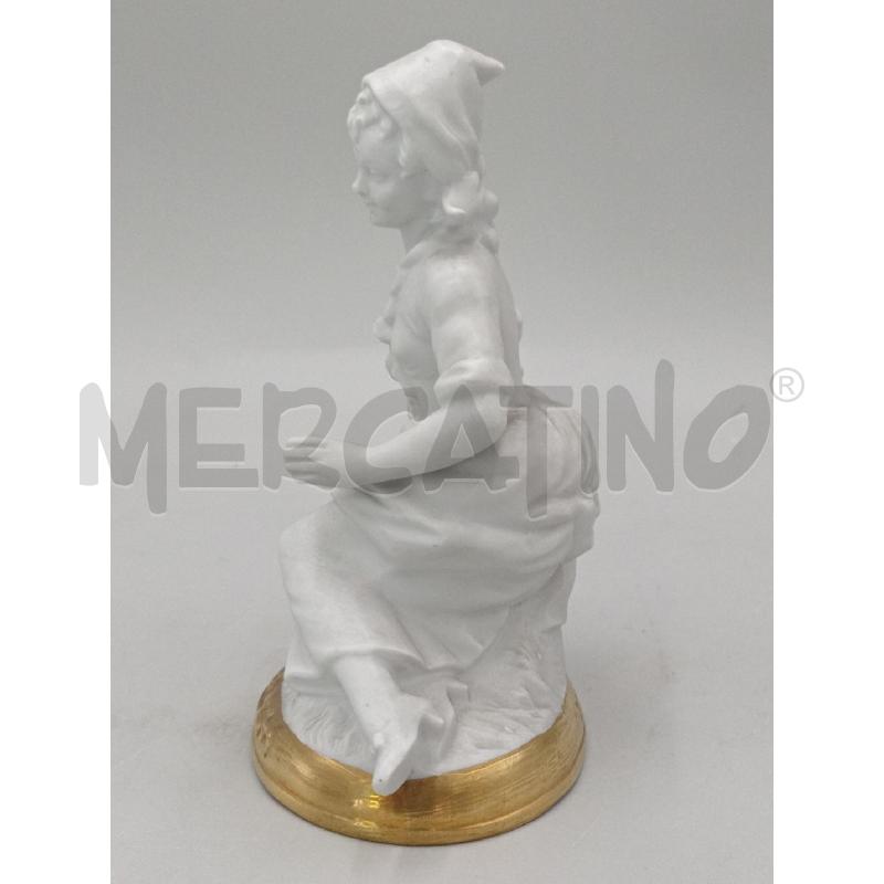 STATUETTA CAPODIMONTE BISQUIT  | Mercatino dell'Usato Moncalieri bengasi 2