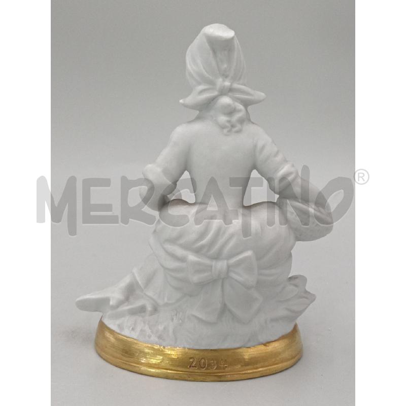 STATUETTA CAPODIMONTE BISQUIT  | Mercatino dell'Usato Moncalieri bengasi 3