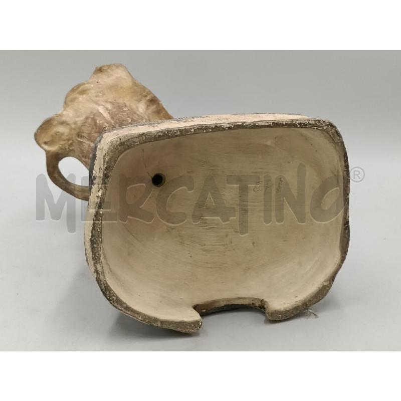 STATUETTA CERAMICA CANE CACCIA SOTTO ALBERO | Mercatino dell'Usato Moncalieri bengasi 4