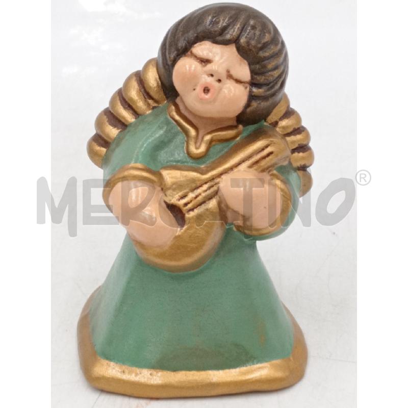 STATUETTA CERAMICA THUN ANGIOLETTO BOZEN VESTINO VERDE  | Mercatino dell'Usato Moncalieri bengasi 1