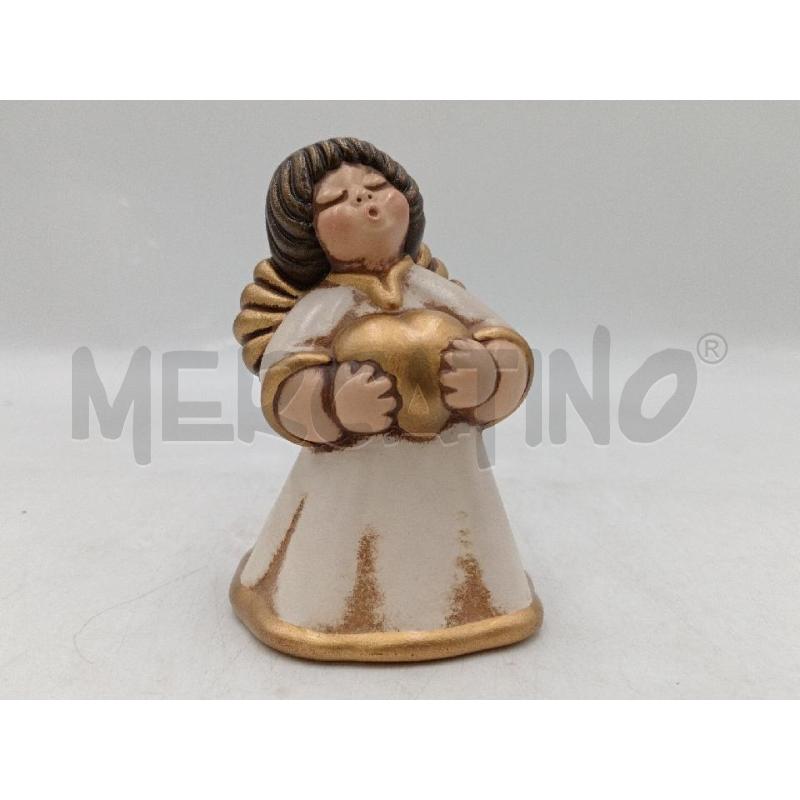 STATUETTA CERAMICA THUN ANGIOLETTO C/CUORE DORATO | Mercatino dell'Usato Moncalieri bengasi 1