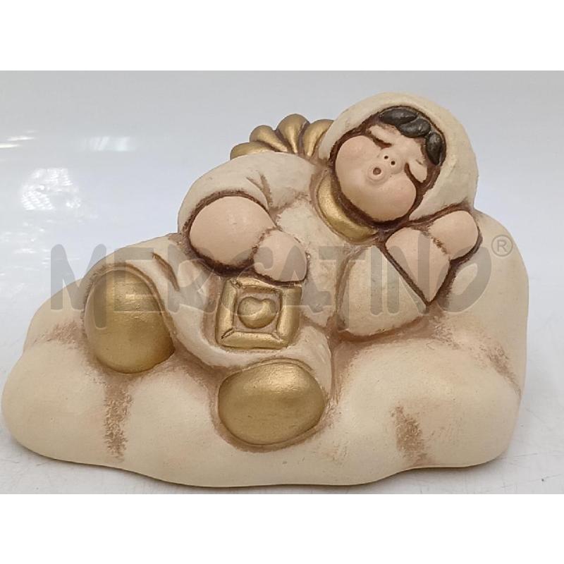 STATUETTA CERAMICA THUN ANGIOLETTO SDRAIATO S/NUVOLA  | Mercatino dell'Usato Moncalieri bengasi 1