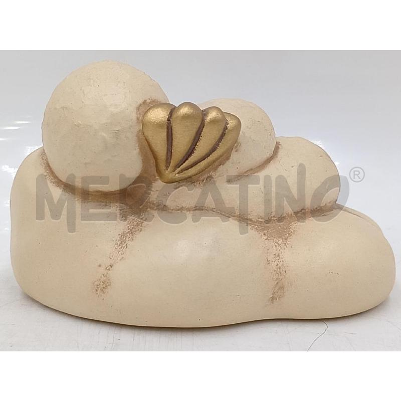 STATUETTA CERAMICA THUN ANGIOLETTO SDRAIATO S/NUVOLA  | Mercatino dell'Usato Moncalieri bengasi 2