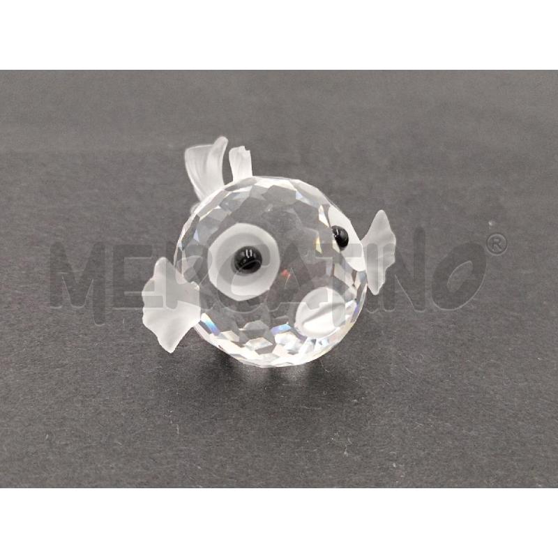 STATUETTA CRISTALLO SWAROVSKI PESCE PALLA  | Mercatino dell'Usato Moncalieri bengasi 1
