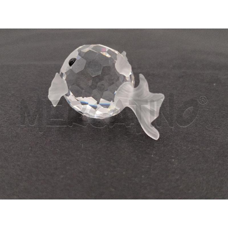 STATUETTA CRISTALLO SWAROVSKI PESCE PALLA  | Mercatino dell'Usato Moncalieri bengasi 2