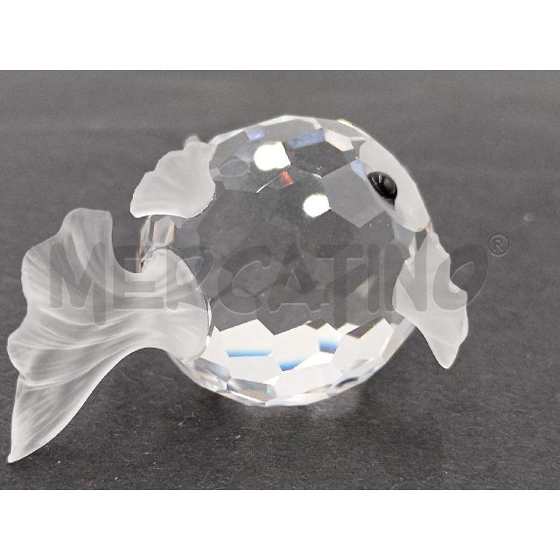 STATUETTA CRISTALLO SWAROVSKI PESCE PALLA  | Mercatino dell'Usato Moncalieri bengasi 5