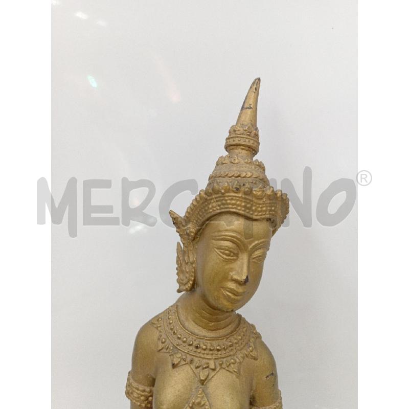 STATUETTA INDONESIA LEGA DORATA H. 42 | Mercatino dell'Usato Moncalieri bengasi 2
