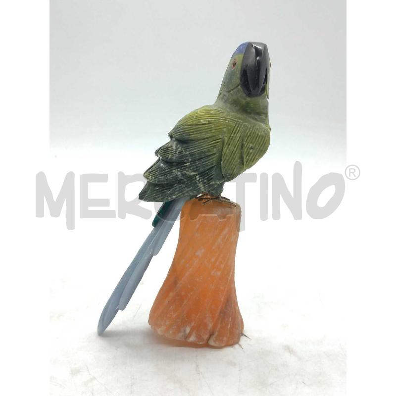 STATUETTA PAPAGALLO PIETRA | Mercatino dell'Usato Moncalieri bengasi 1