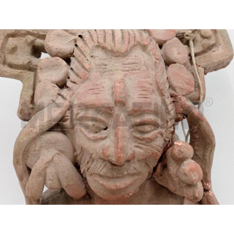STATUETTA TERRACOTTA INCA H. 32 | Mercatino dell'Usato Moncalieri bengasi 2