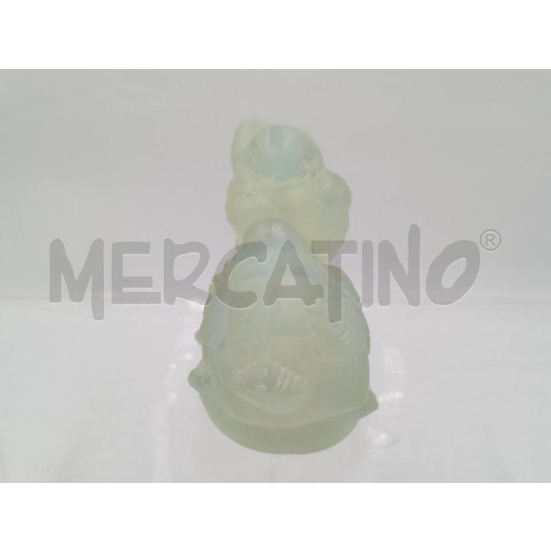 STATUETTA UCCELLINI SABINO FRANCE OPALESCENTE | Mercatino dell'Usato Moncalieri bengasi 2