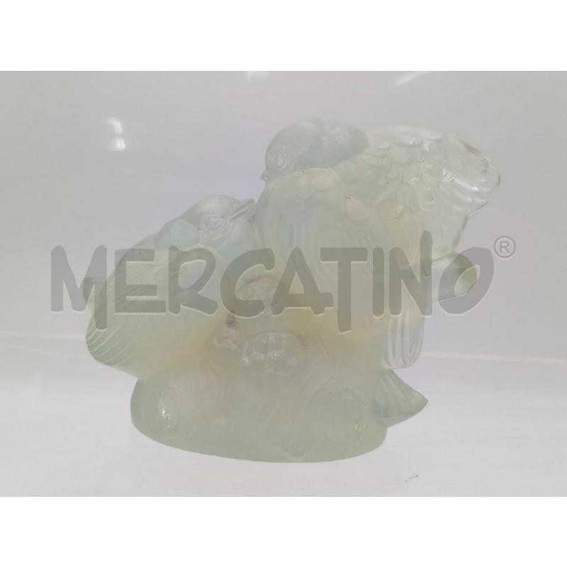 STATUETTA UCCELLINI SABINO FRANCE OPALESCENTE | Mercatino dell'Usato Moncalieri bengasi 3