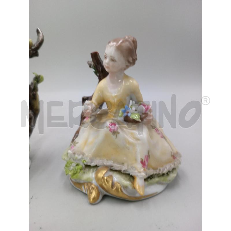 STATUETTE CAPODIMONTE ROTTE INNAMORATI  | Mercatino dell'Usato Moncalieri bengasi 2