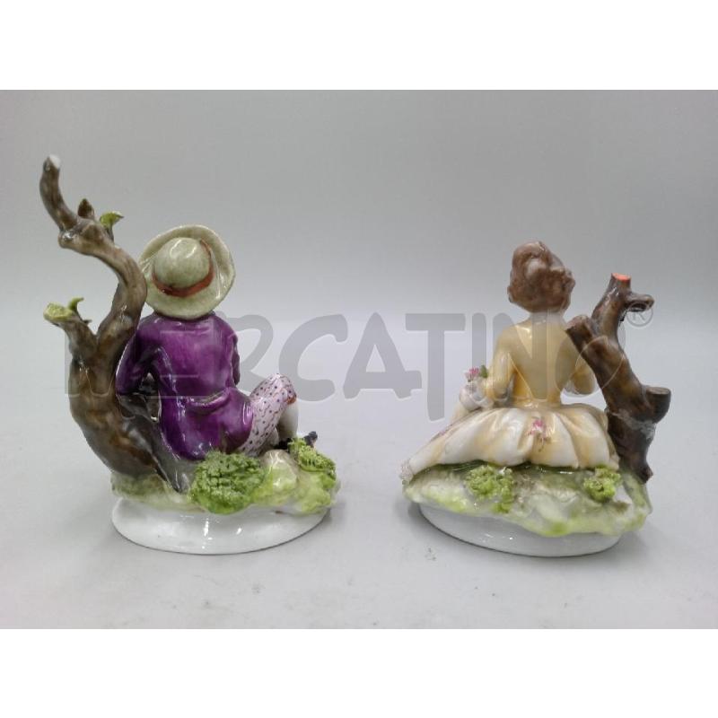 STATUETTE CAPODIMONTE ROTTE INNAMORATI  | Mercatino dell'Usato Moncalieri bengasi 4
