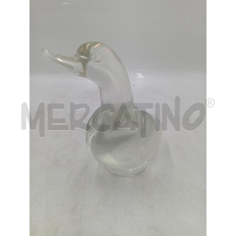 STATUETTE COPPIA ANATRE VETRO C/ALCUNE PARTI SBECCATE  | Mercatino dell'Usato Moncalieri bengasi 3